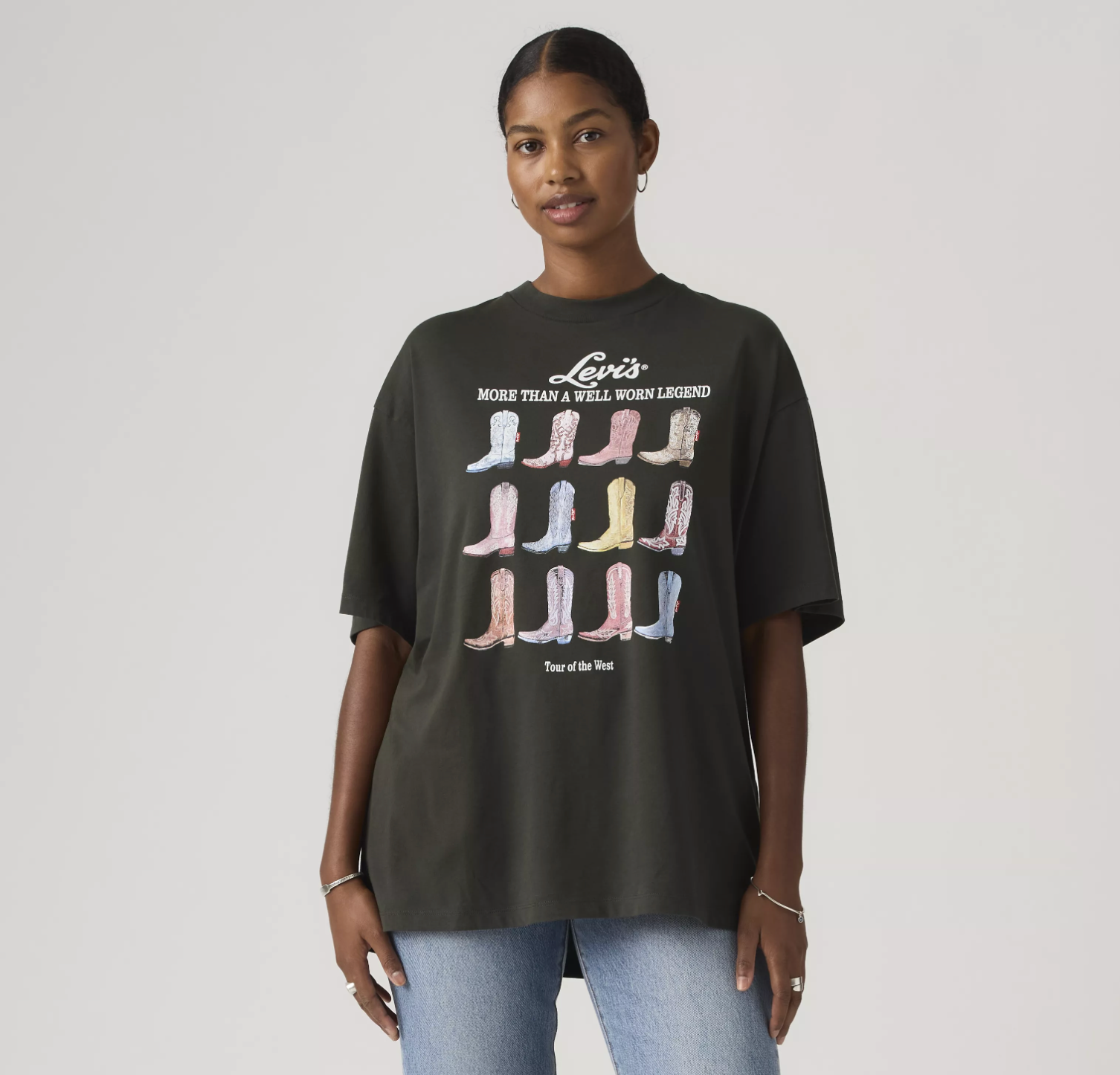 Levi's - Graphic Short Stack Tee - All The Boots