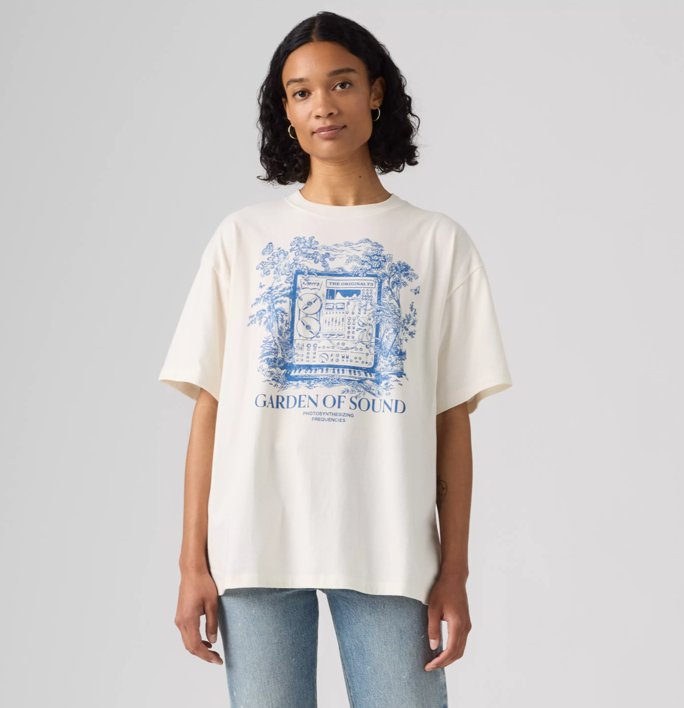 Levi's - Oversized Tee - Garden Of Sound