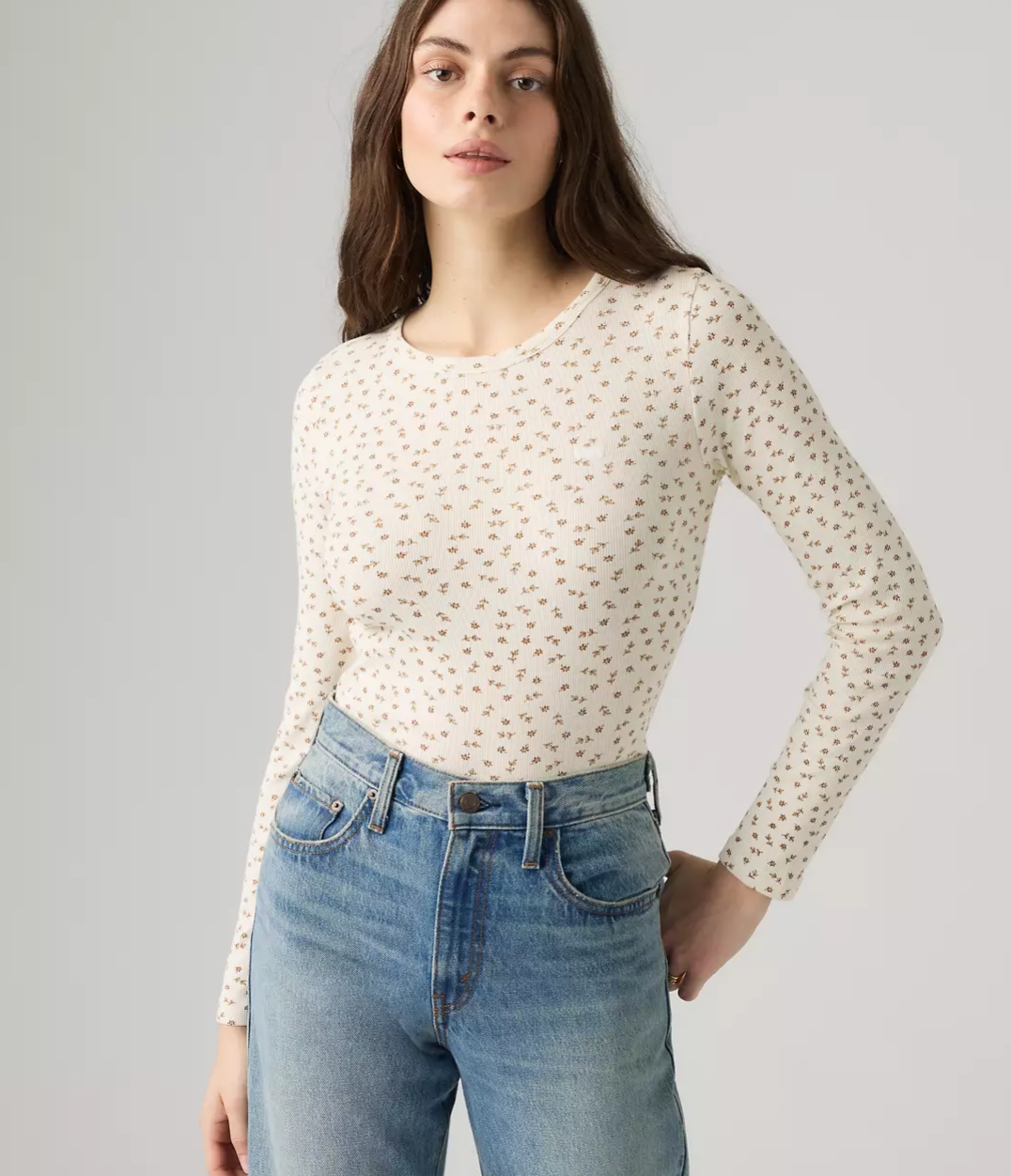 Levi's - Hayes LS Tee - Floral Print
