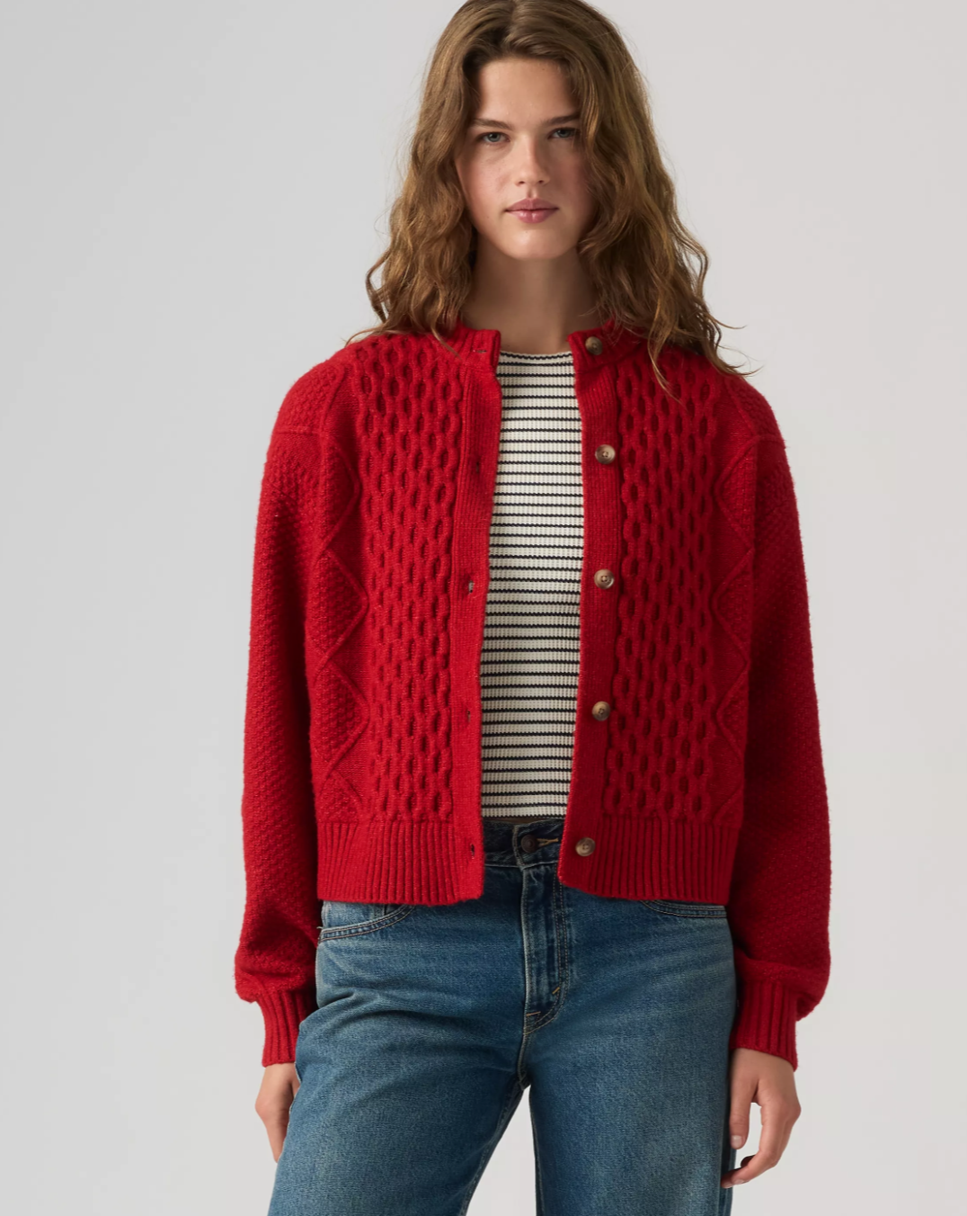 Levi's - Charlotte Cardigan - Red
