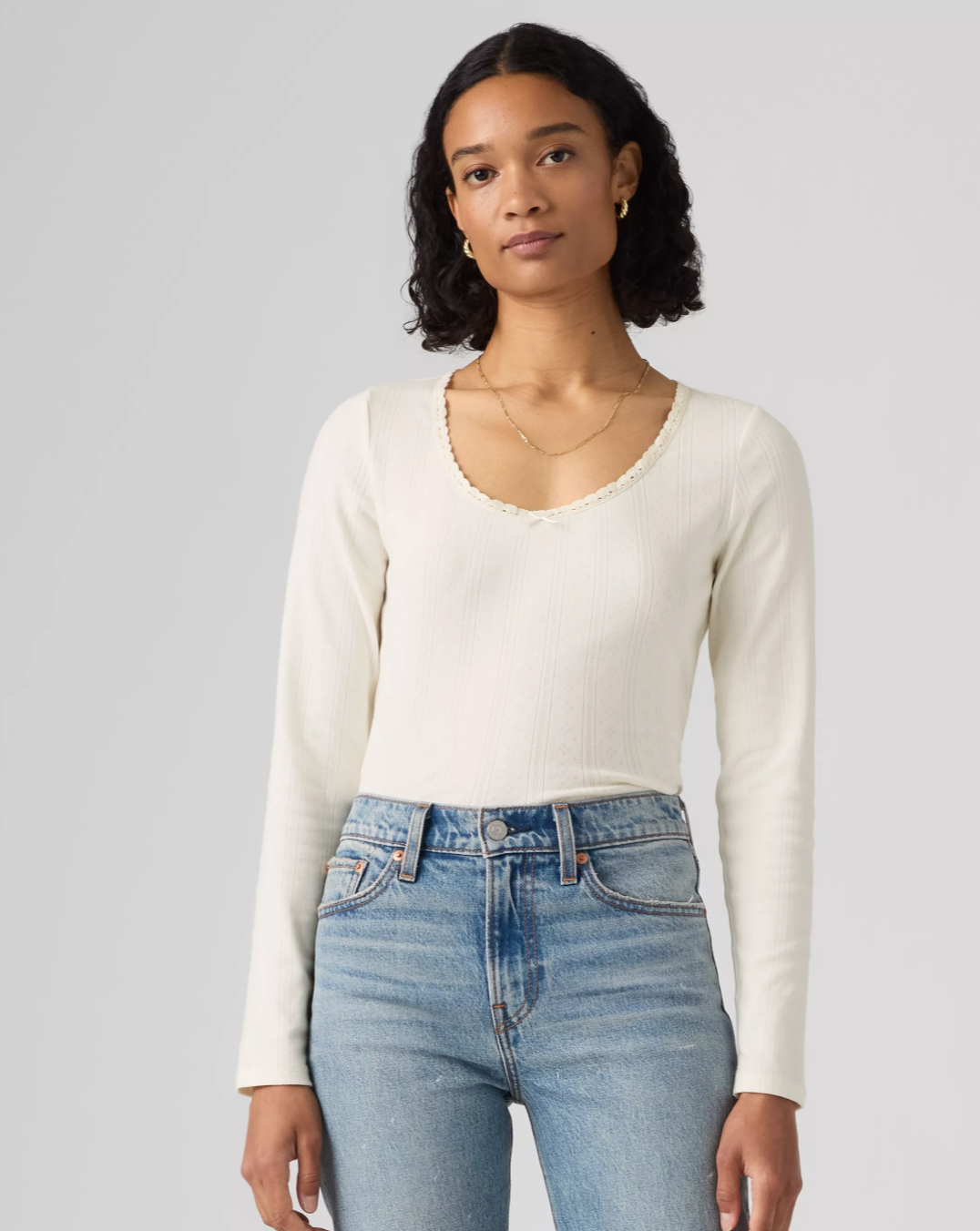 Levi's - Pointelle Top - Dry Goods