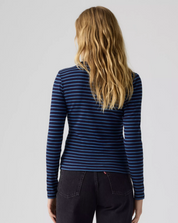 Levi's - Hayes LS Tee - Gemini Stripe Navy