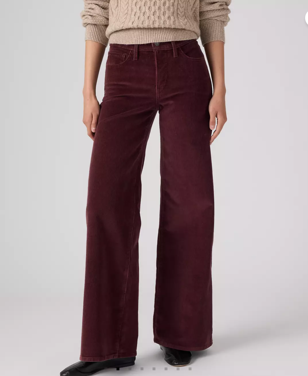 Levi's - 318 Shaping Wide Leg - Sassafras Cord