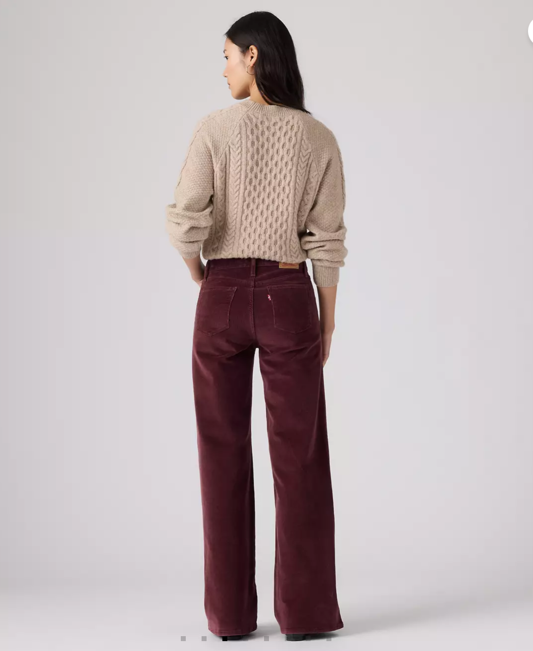 Levi's - 318 Shaping Wide Leg - Sassafras Cord