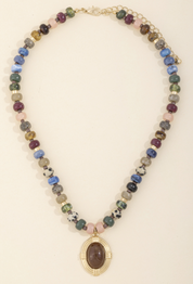 Mixed Bead Pendant