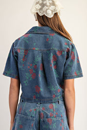 Denim Rose