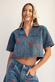 Denim Rose