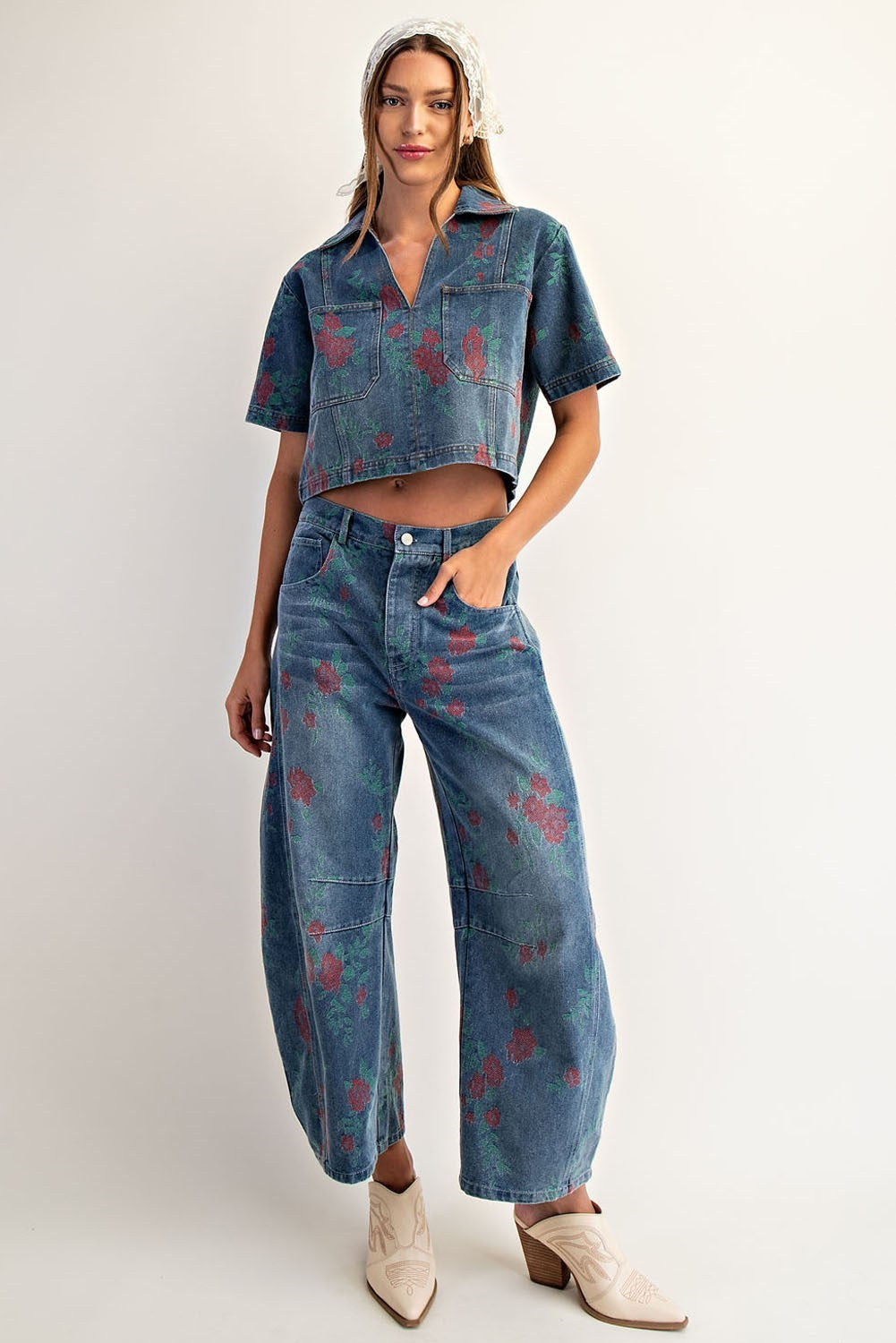 Denim Rose
