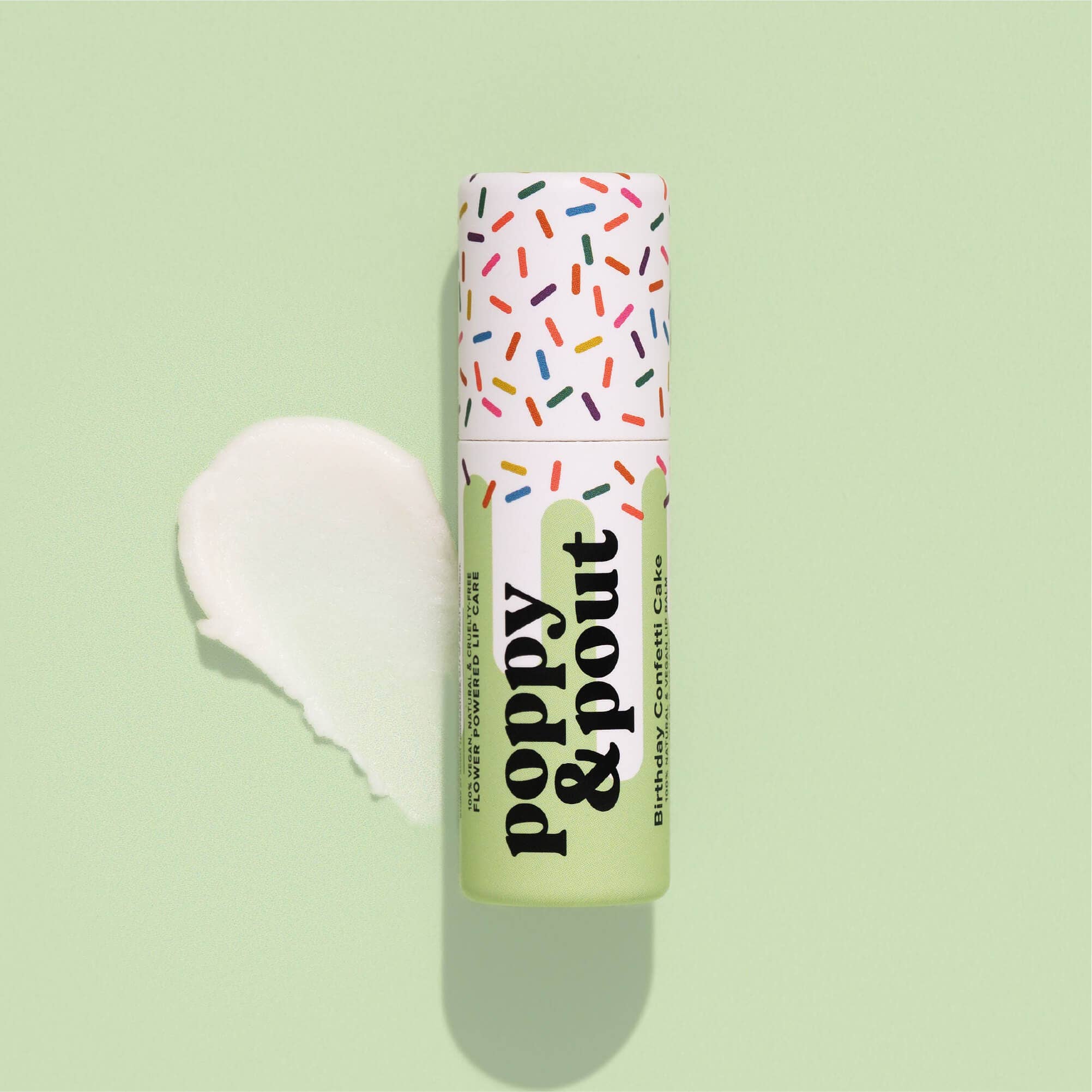 Birthday Confetti Cake-Green Lip Balm
