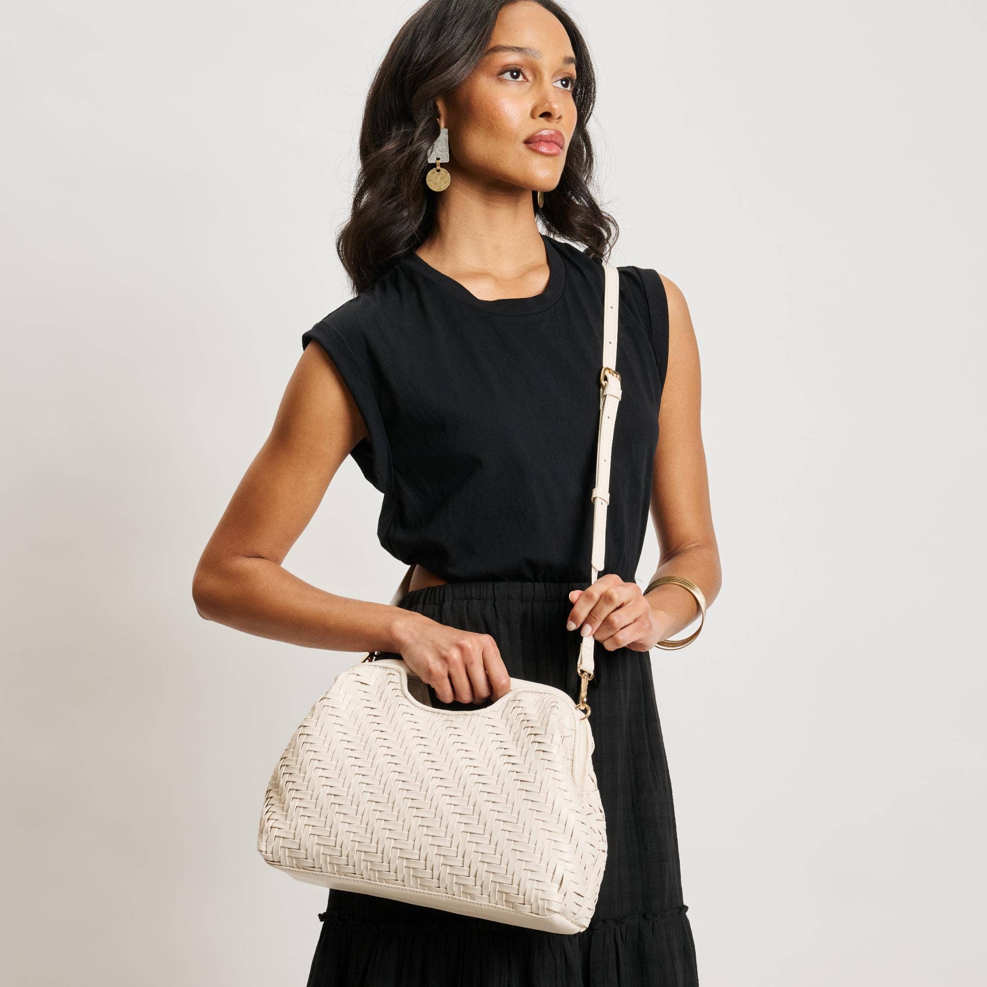 Amara Crossbody: Black