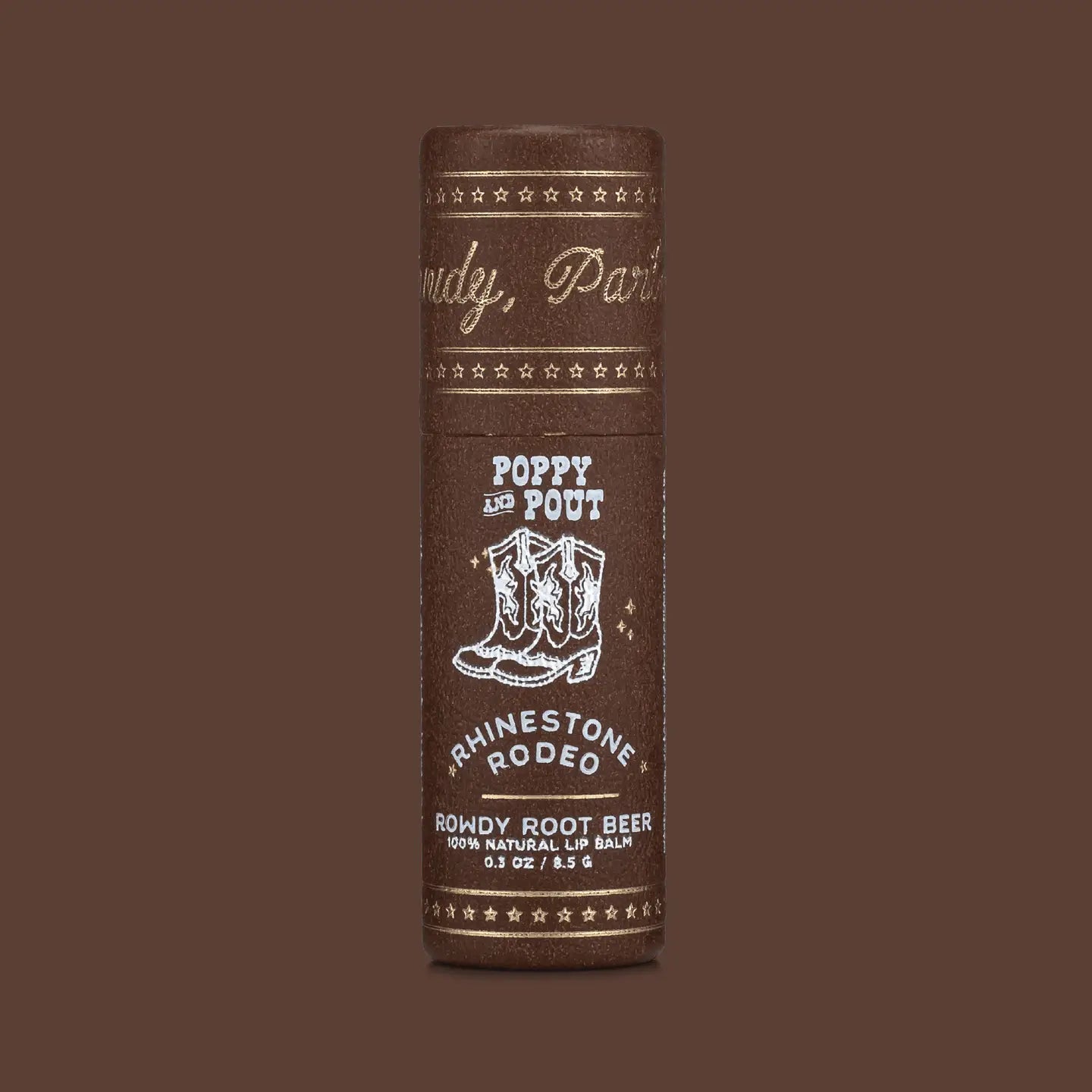 Lip Balm - Rhinestone Rodeo - Rowdy Rootbeer