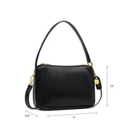 Ella Shoulder Bag - Large - Black