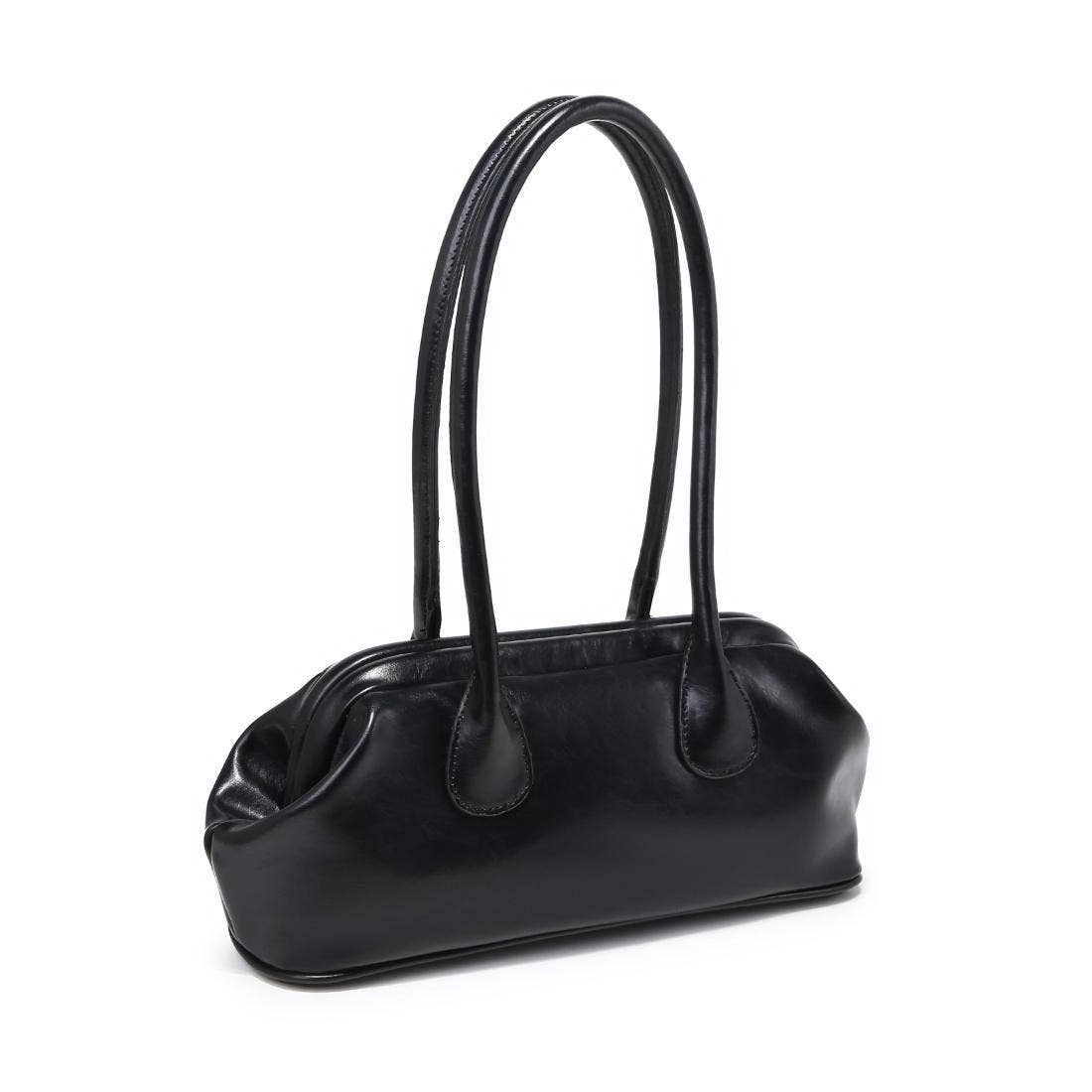 Nina Shoulder Bag: Black