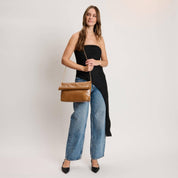Angela Crossbody: Caramel