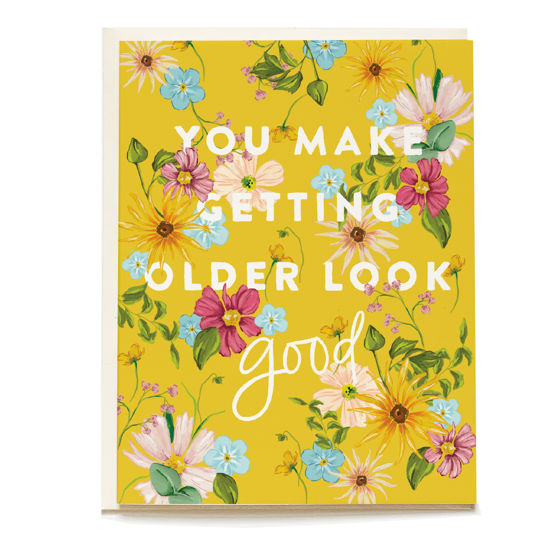 Sunny Wildflower Birthday Card | Looking Good