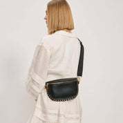 Gizelle Belt Bag: Black