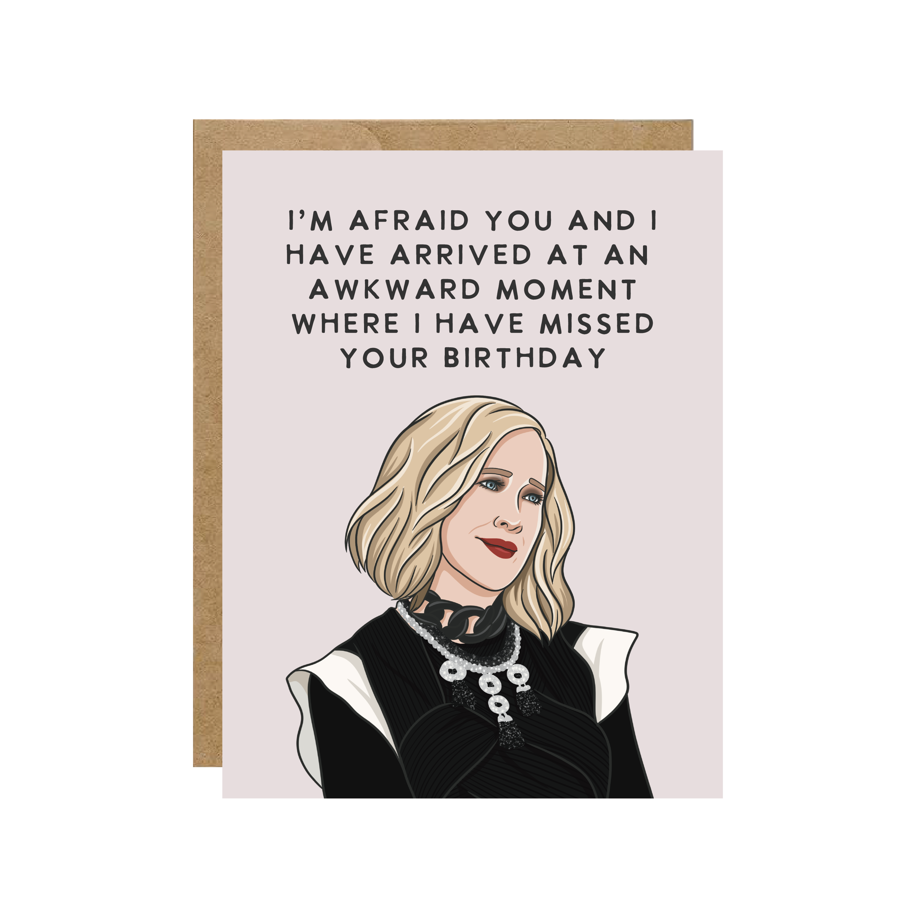 Awkward Moira - Pop Culture Card