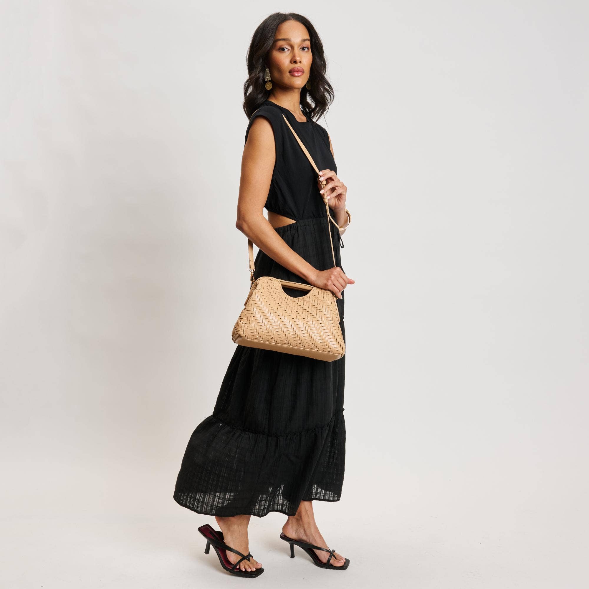 Amara Crossbody: Black