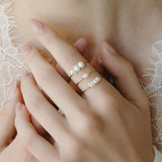 Ella Pearl Ring: 6