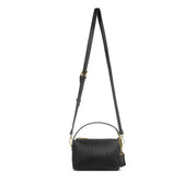 Ella Crossbody Pleated Small- Black
