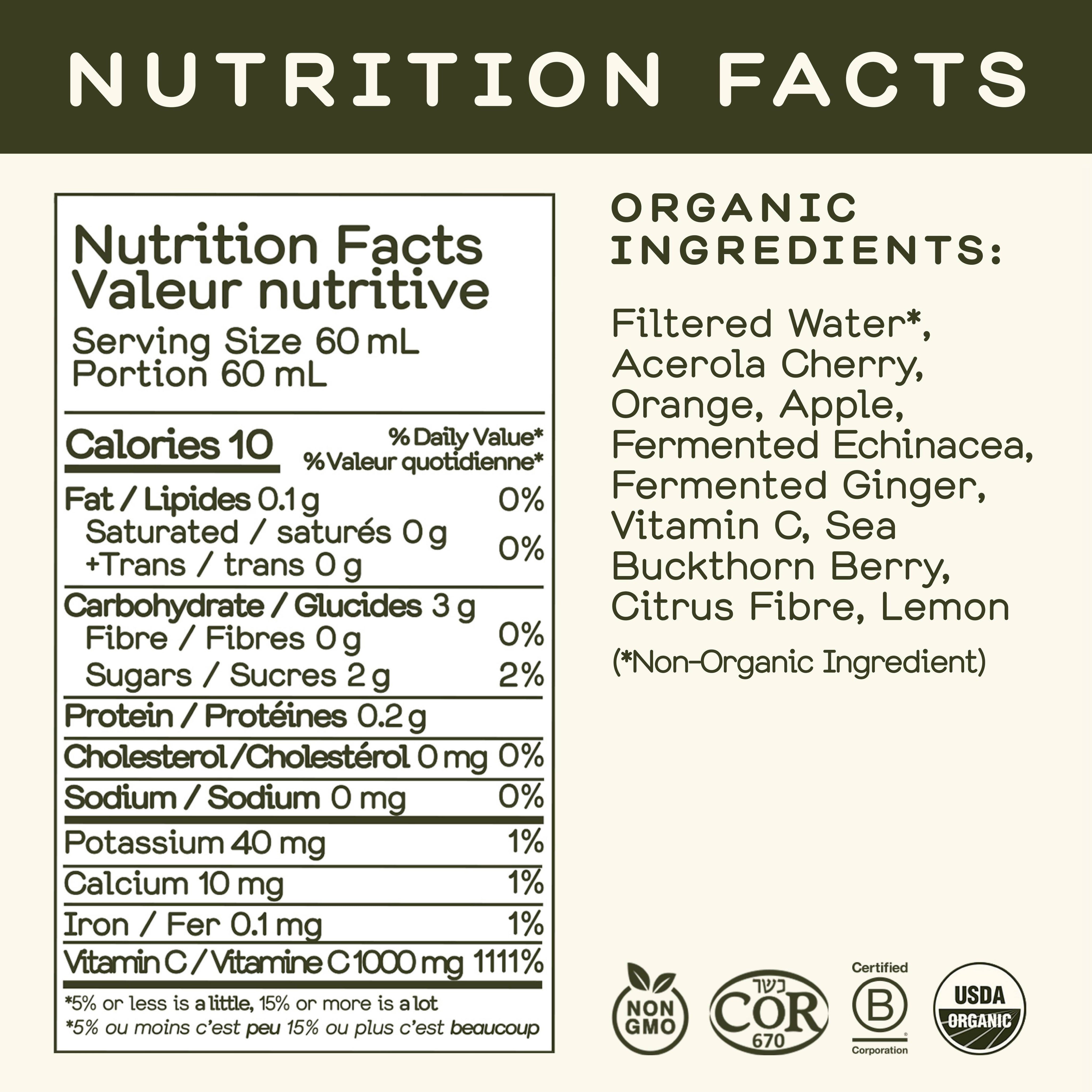 Greenhouse Farma-C + Wellness Shot for Vitamin C: Twelve Pack