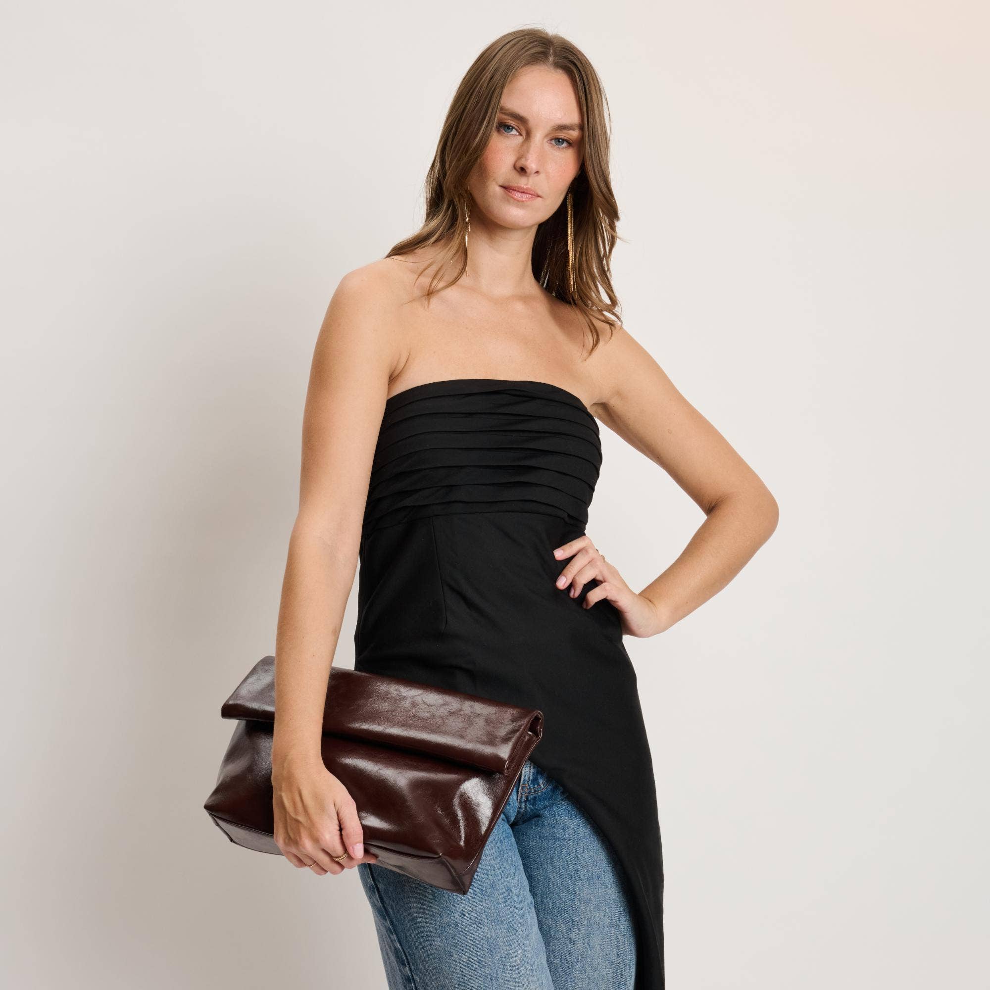 Angela Crossbody: Espresso