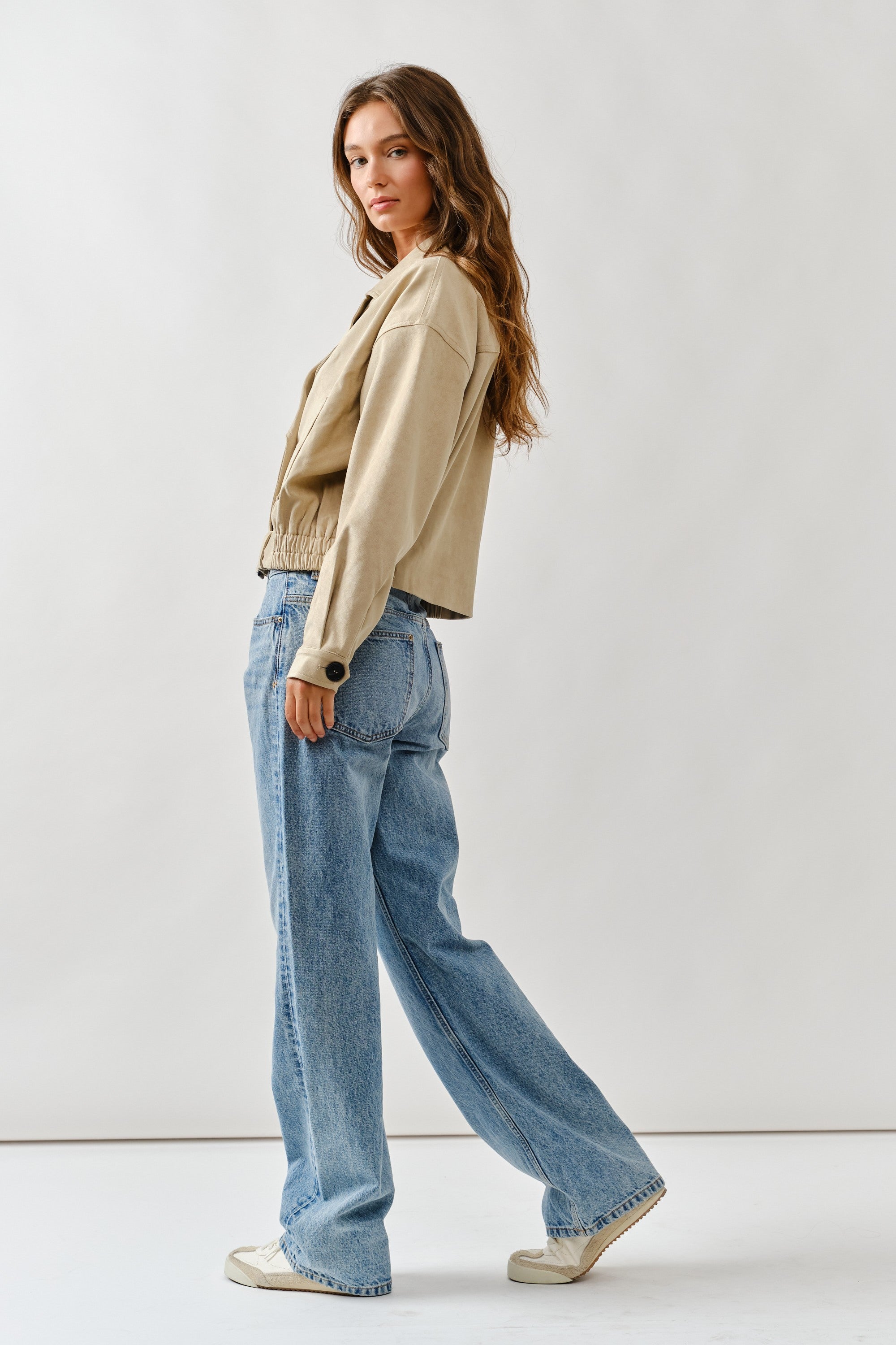 Chester in Suede - Sand