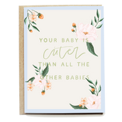 Peony New Baby Card | Cutest Baby