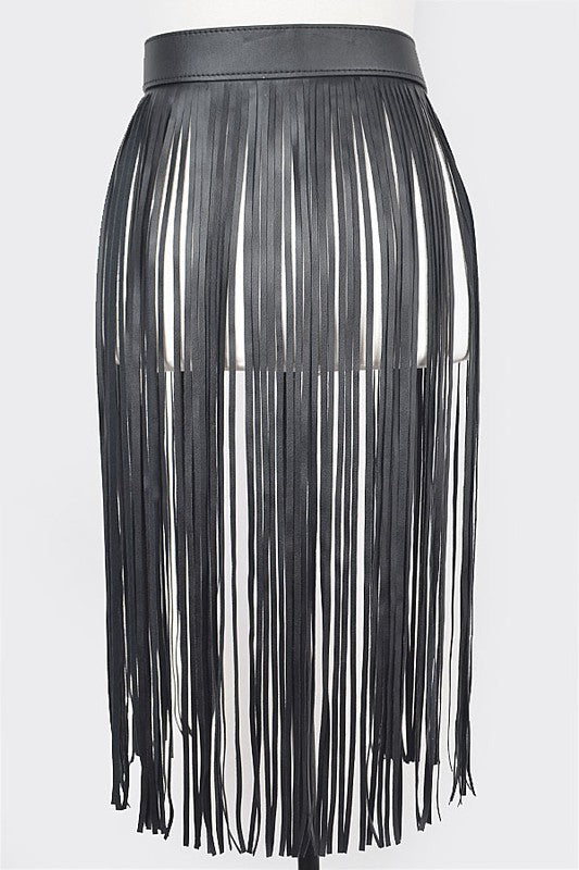 On the Fringe - Black/Silver