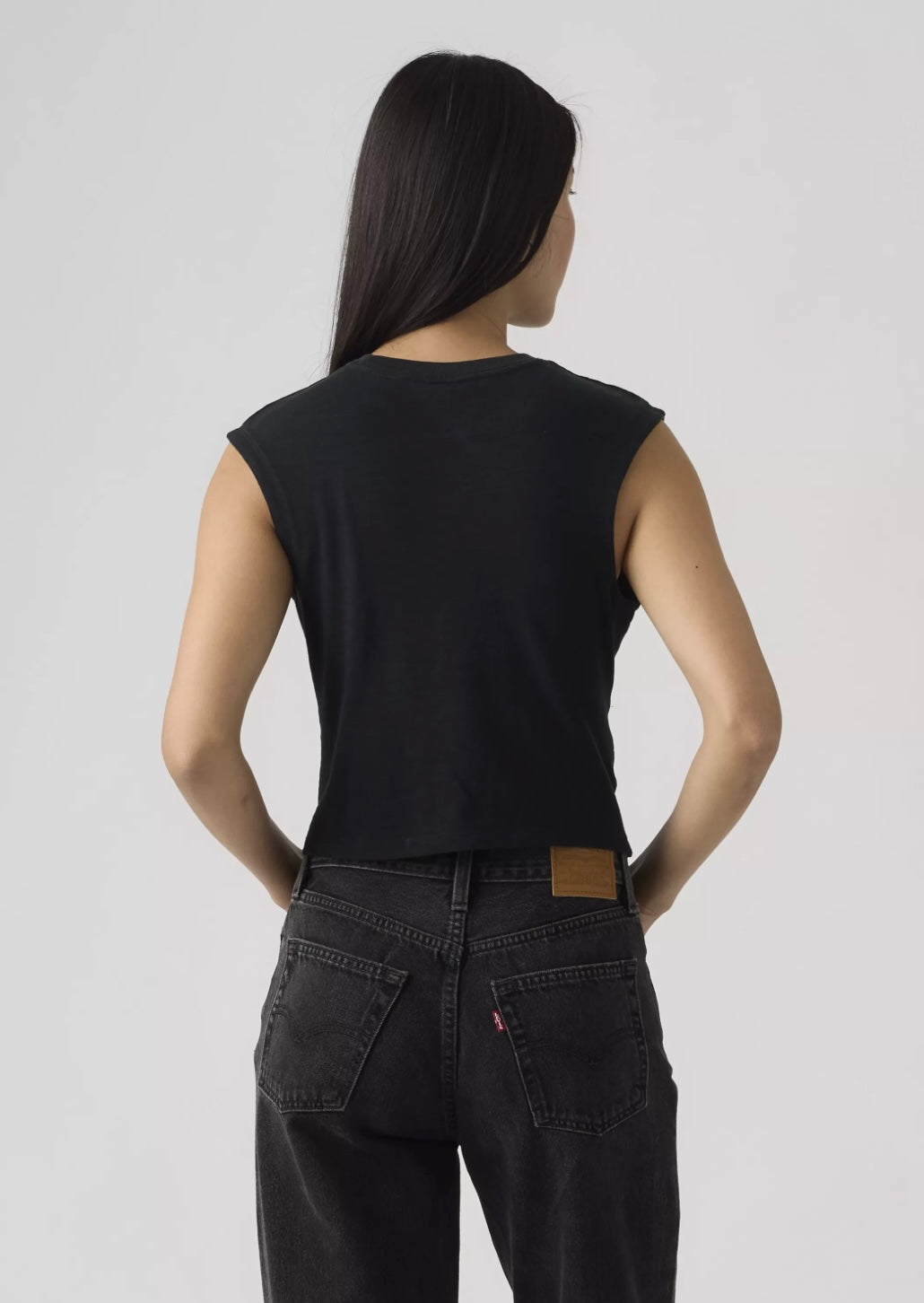 Levi's - Jemma Knot Tee - Anthracite