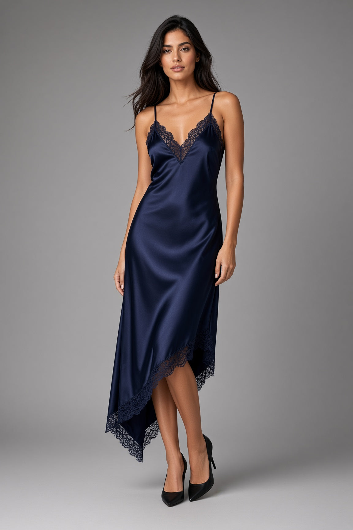 Colette Dress - Navy