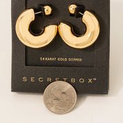 Tube Hoop Earring