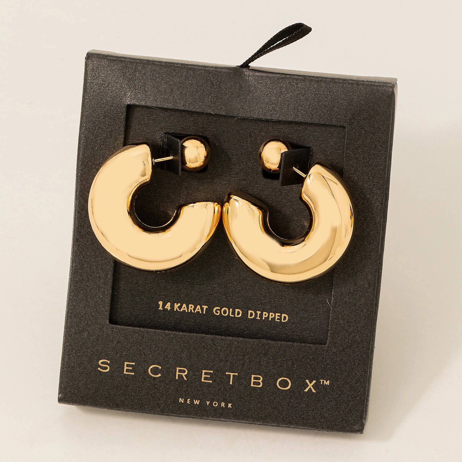 Tube Hoop Earring