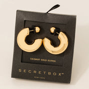 Tube Hoop Earring