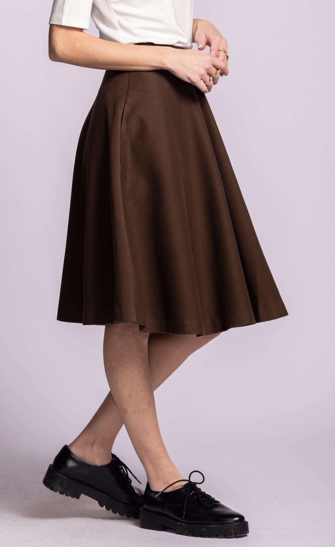 Hotline Skirt - Brown