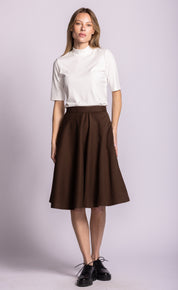 Hotline Skirt - Brown