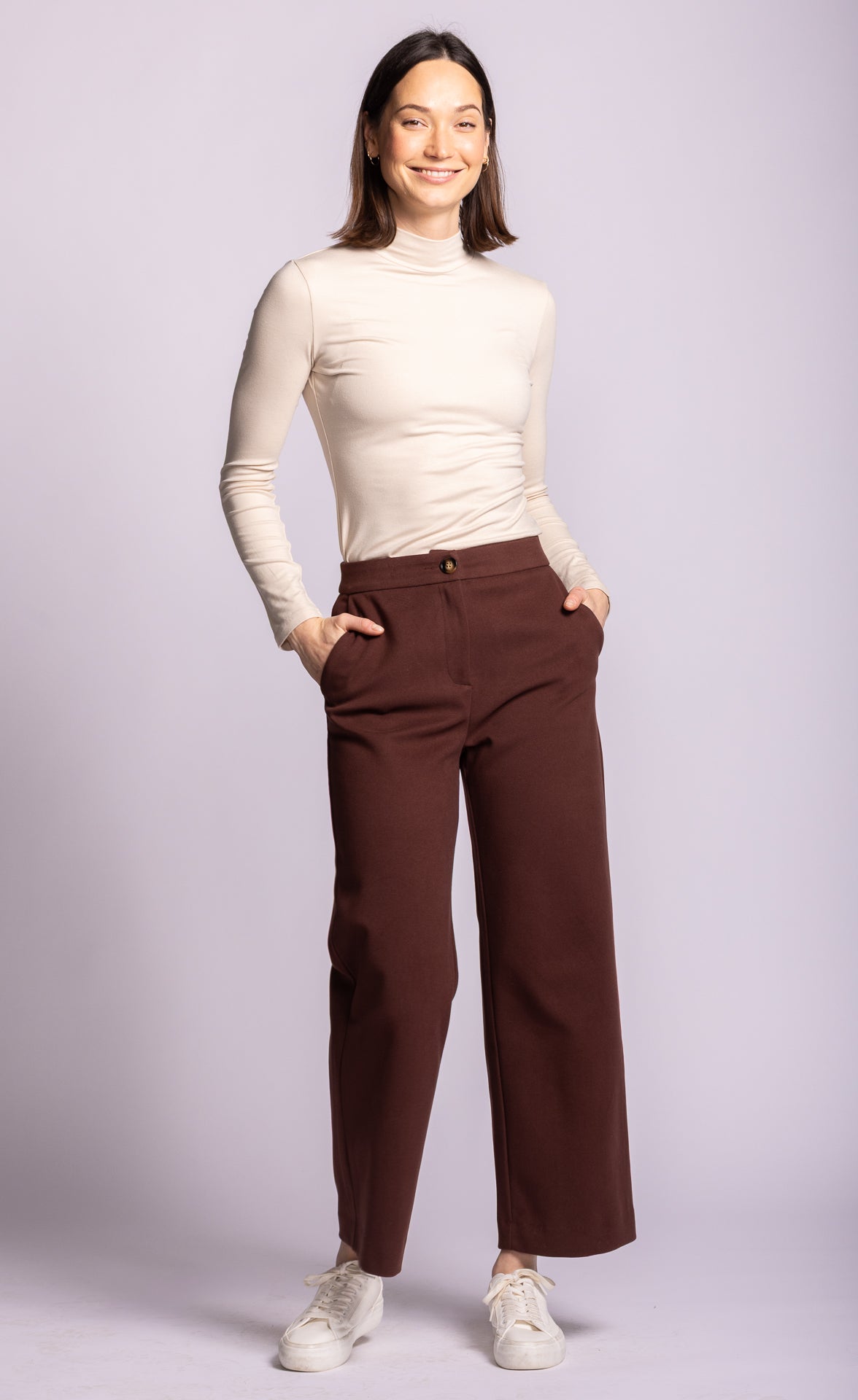 Nadia Pants - Brown