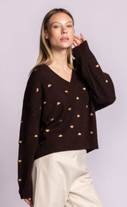 Inima Sweater - Brown