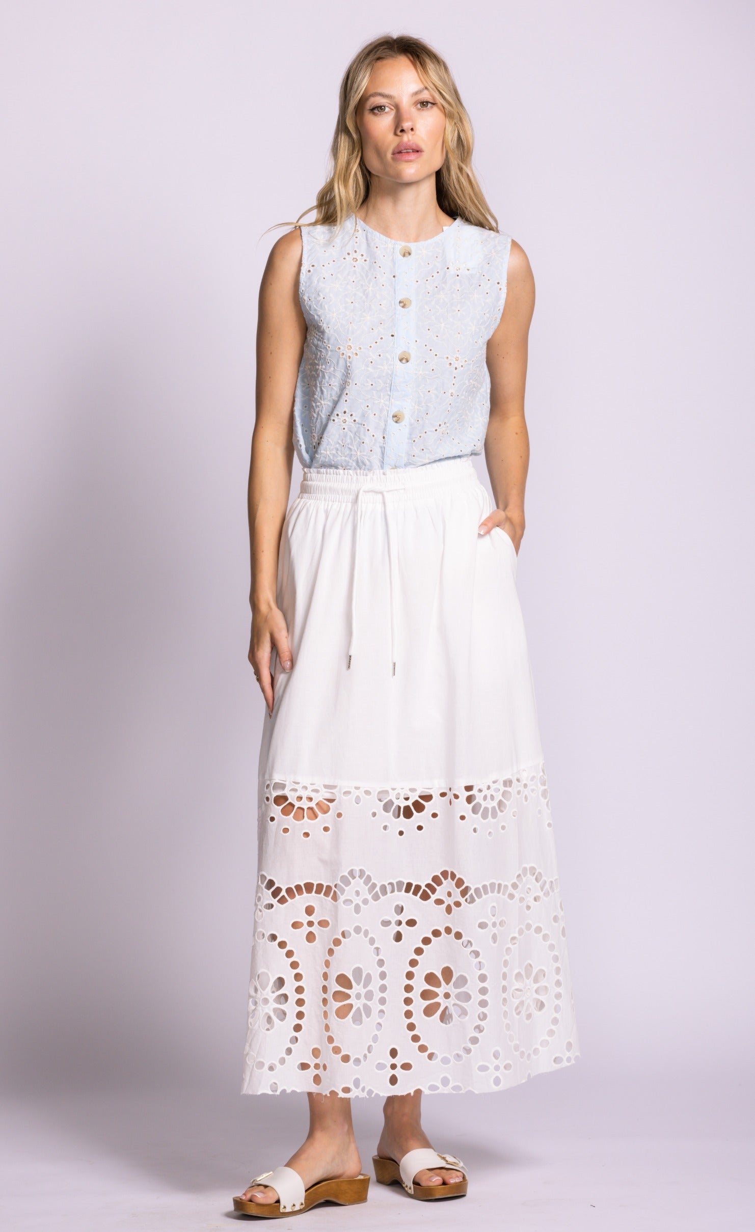 Jolene Skirt - White