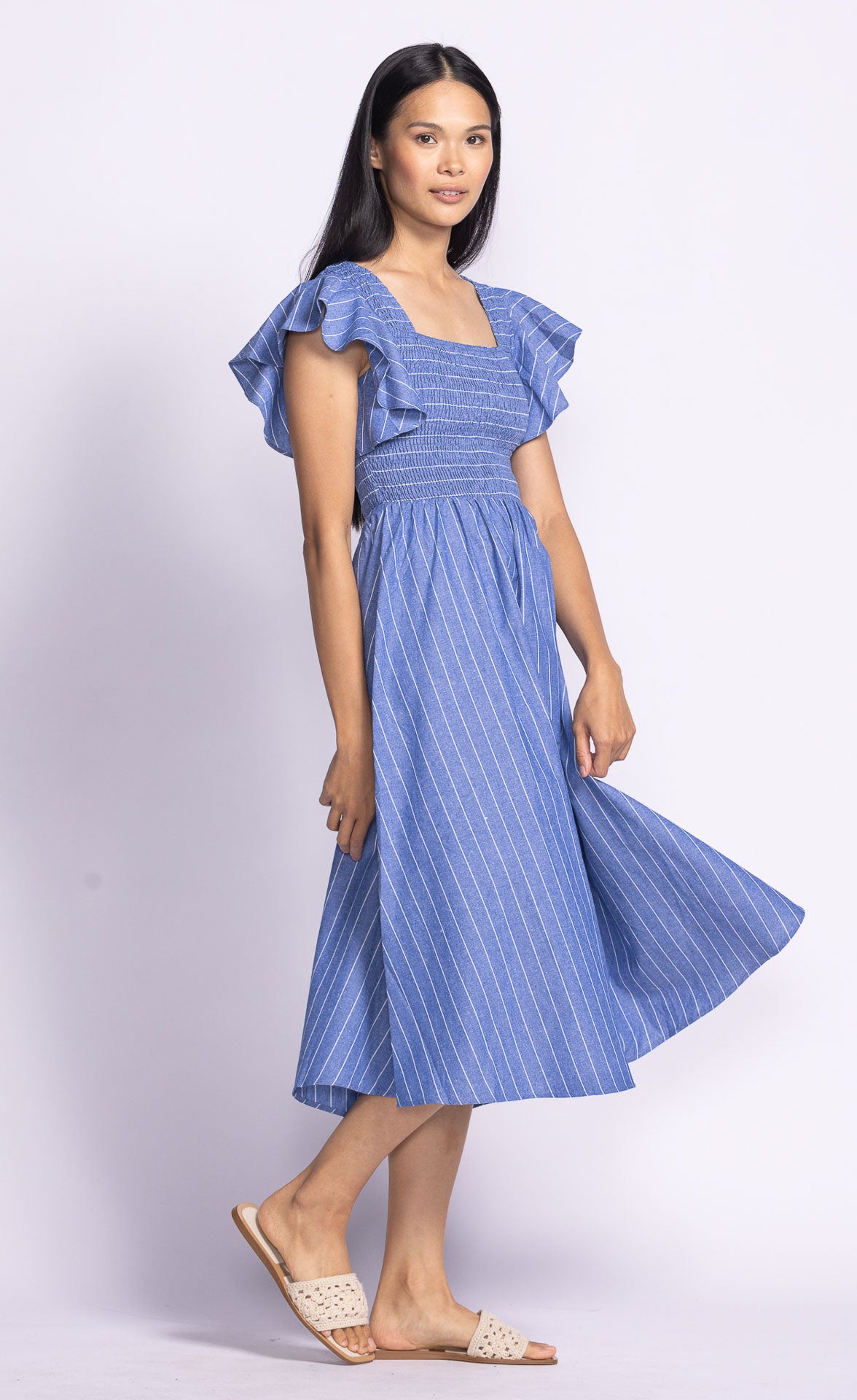 Camille Dress - Blue