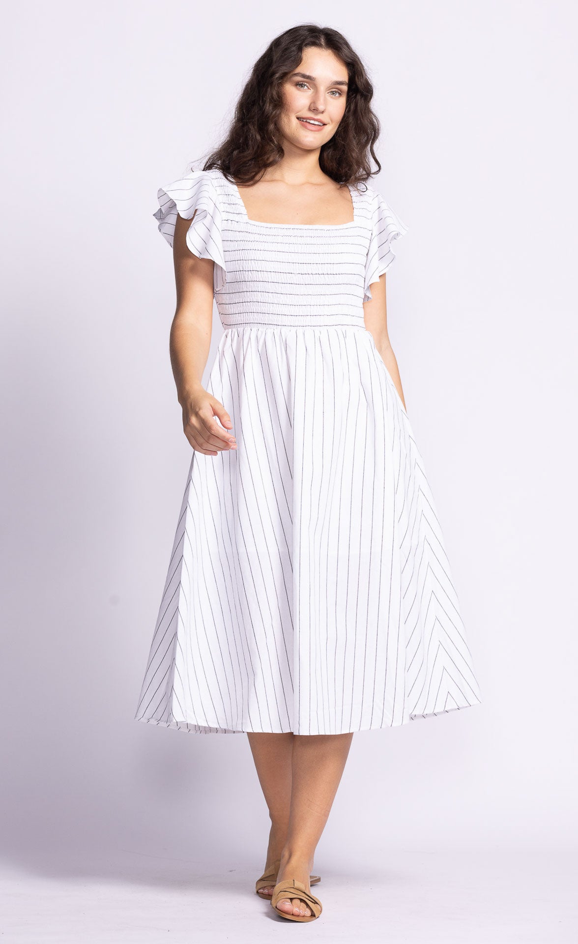 Camille Dress - White