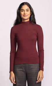 Vienna Top - Burgundy