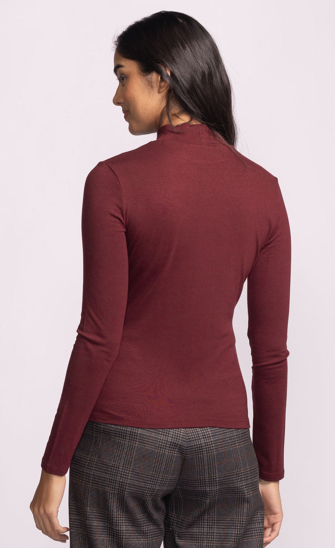 Vienna Top - Burgundy