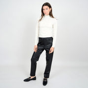 Mika-Parchment Pattern Top