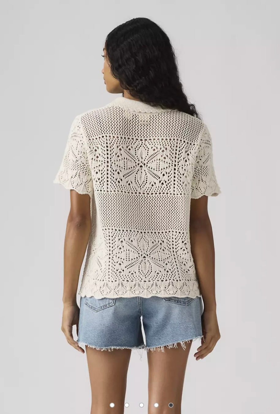 Levi's - Susanna - Floral Crochet