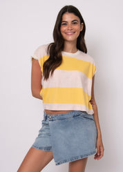 Harper - Yellow/Pale Pink