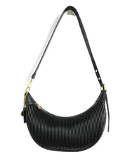 Crescent Crossbody Bag - Black