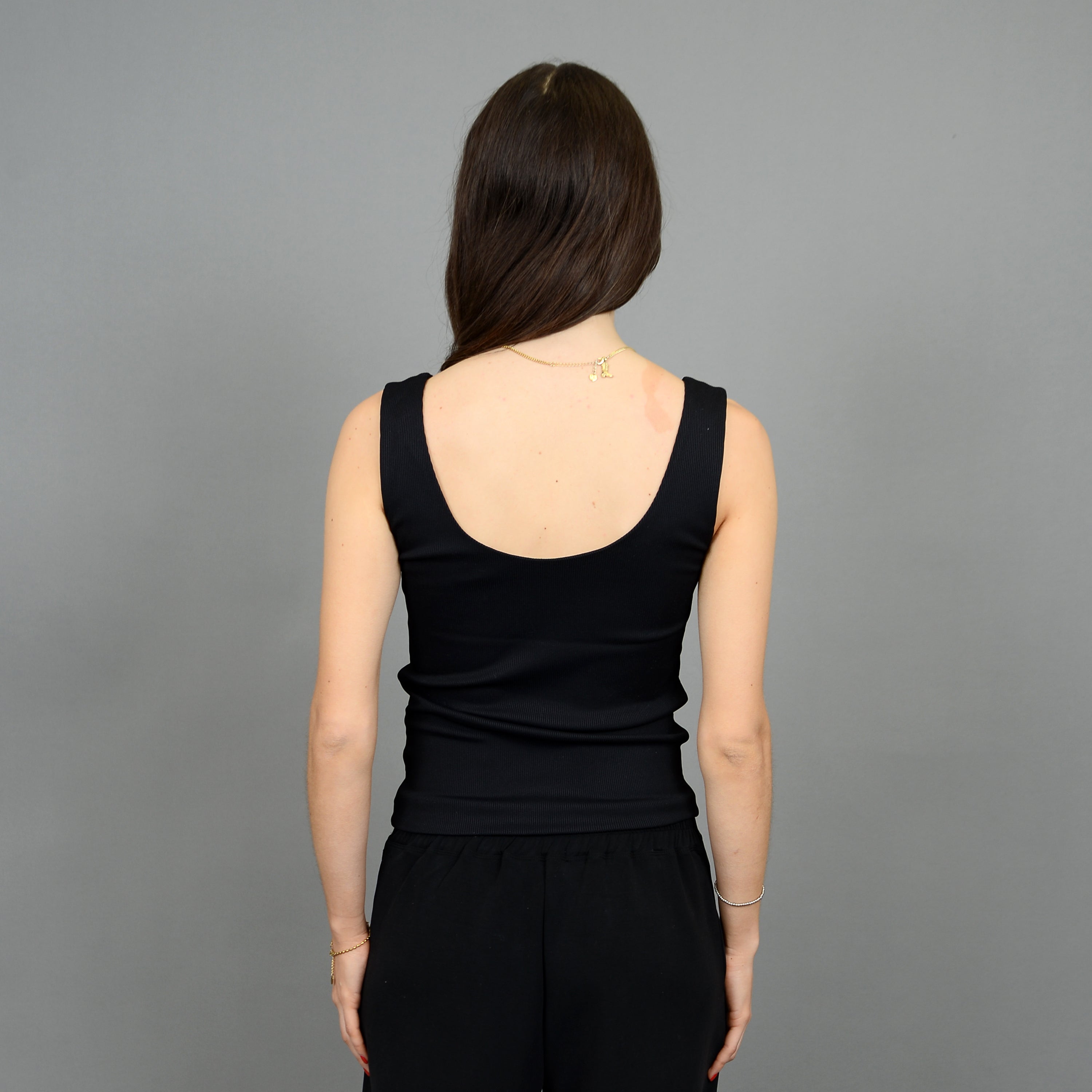 Tanith Tank Top - Black