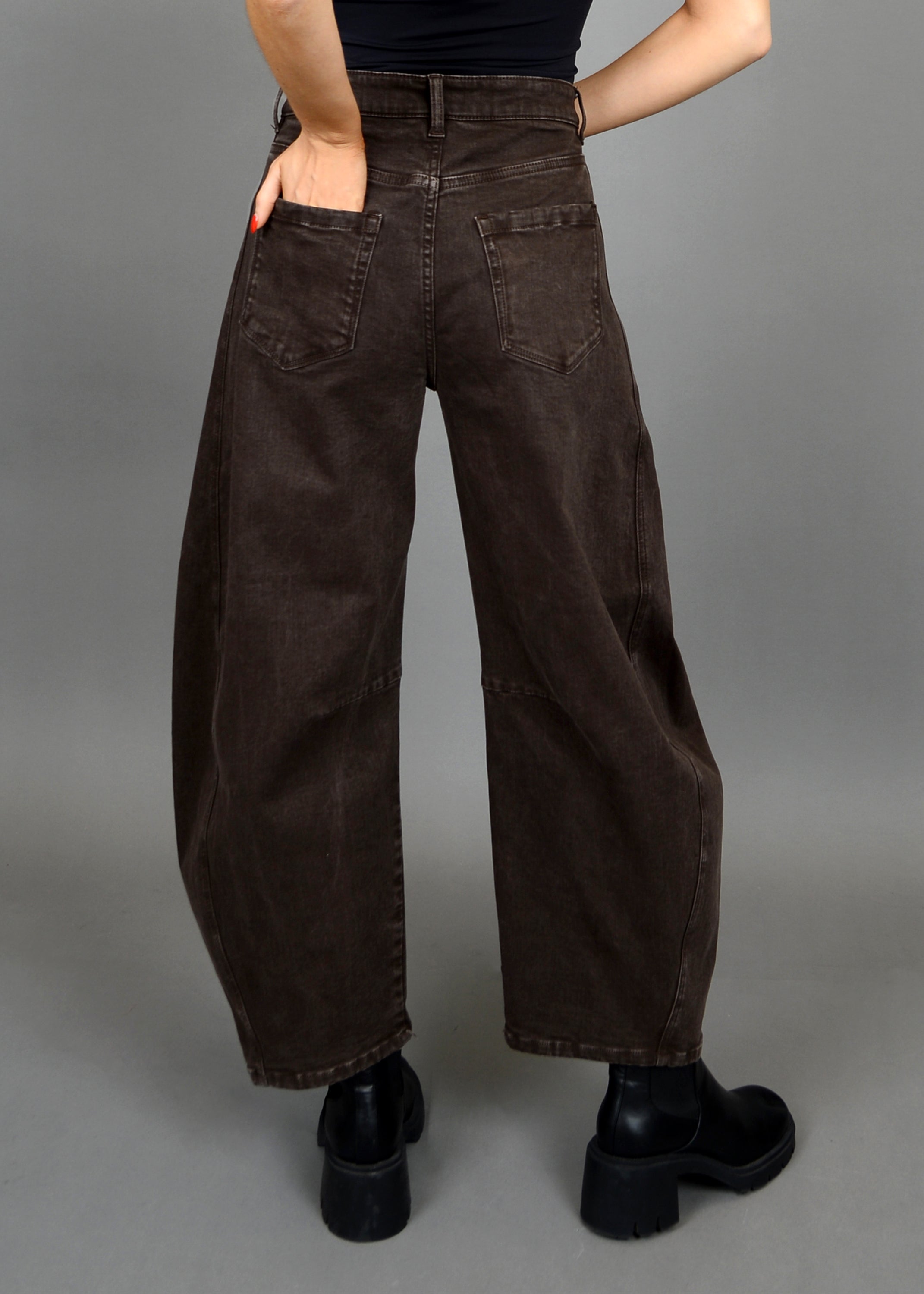 Barni Pants - Java Brown