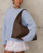 Monaco Shoulder Bag - Chocolate